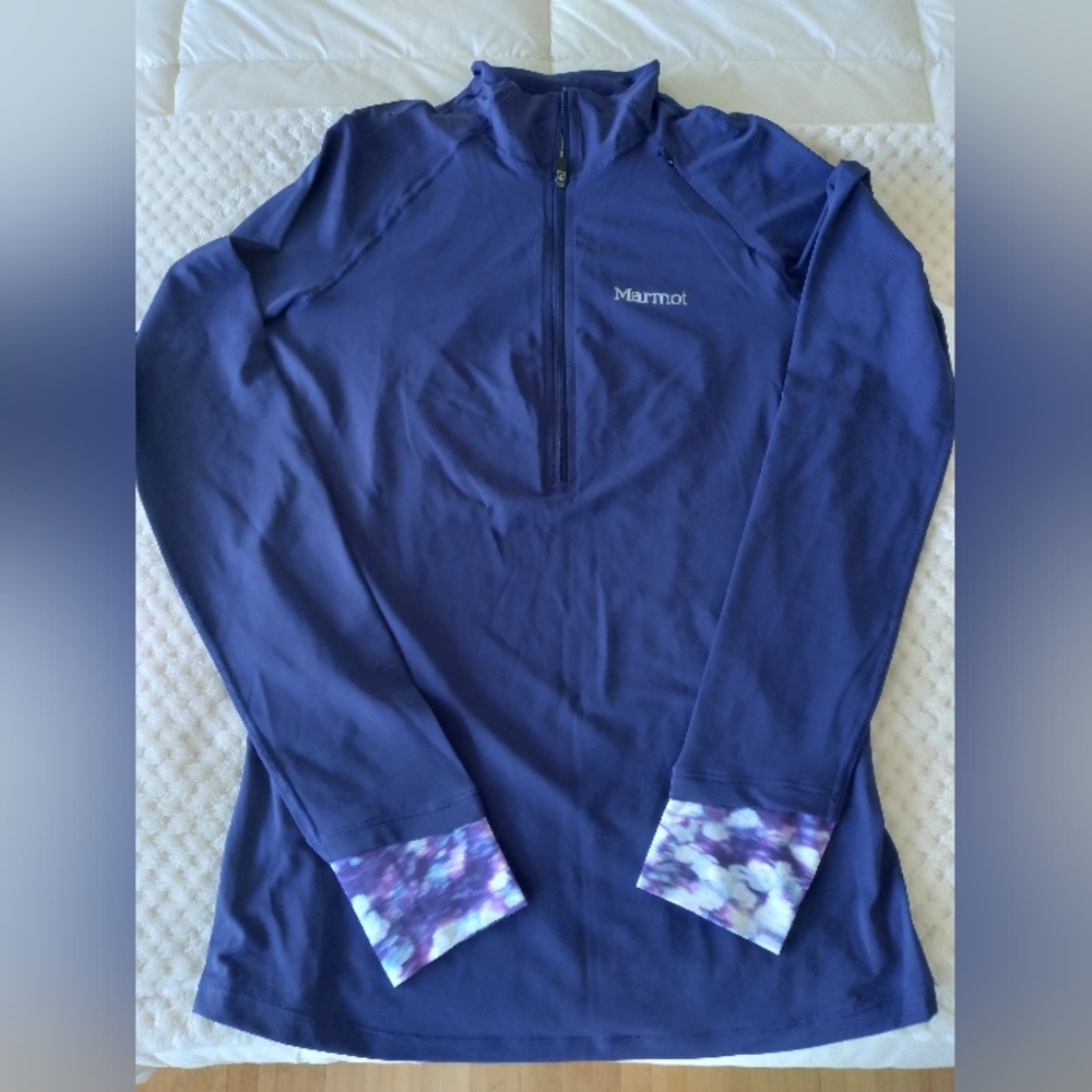 Womens 1/2 zip running top